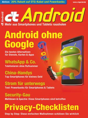 cover image of c't Android (2018)